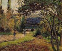 Pissarro, Camille - The Little Bridge, Pontoise